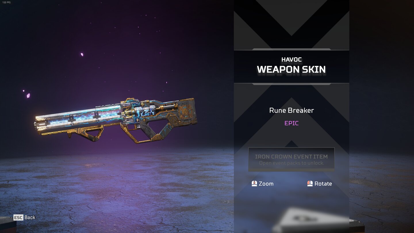 Apex Legends - Alle Skins der Iron Challenge