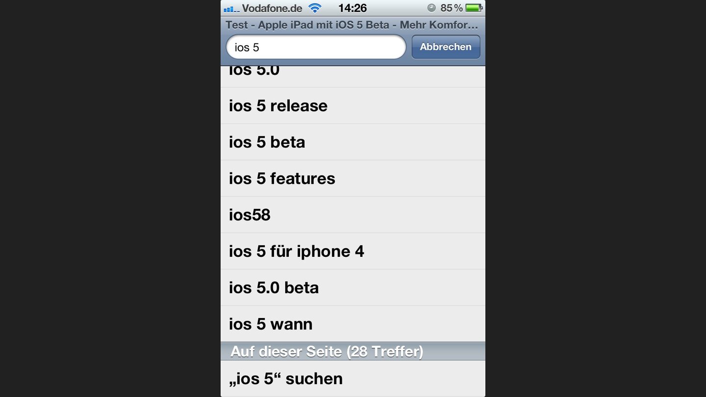 Apple iOS 5