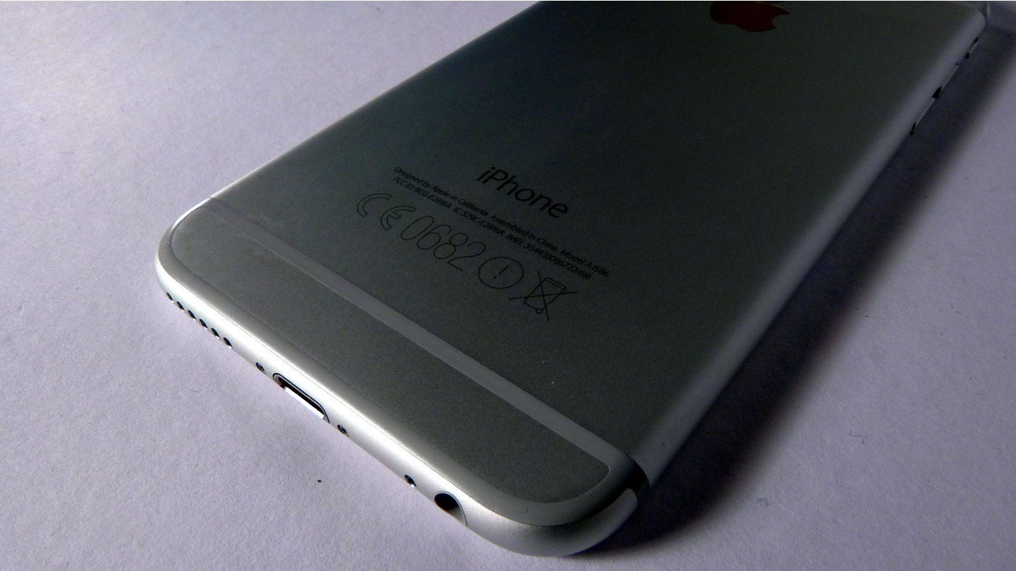 Apple iPhone 6 - Unterer Bereich der Rückseite