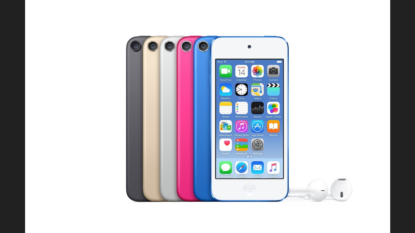 Apple iPod Touch 6GVerschiedene Farbvarianten