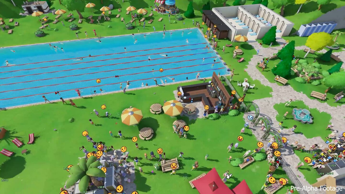 Aquapark Tycoon - Screenshot