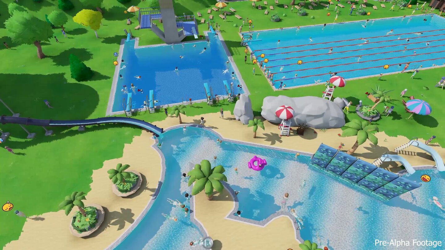 Aquapark Tycoon - Screenshot