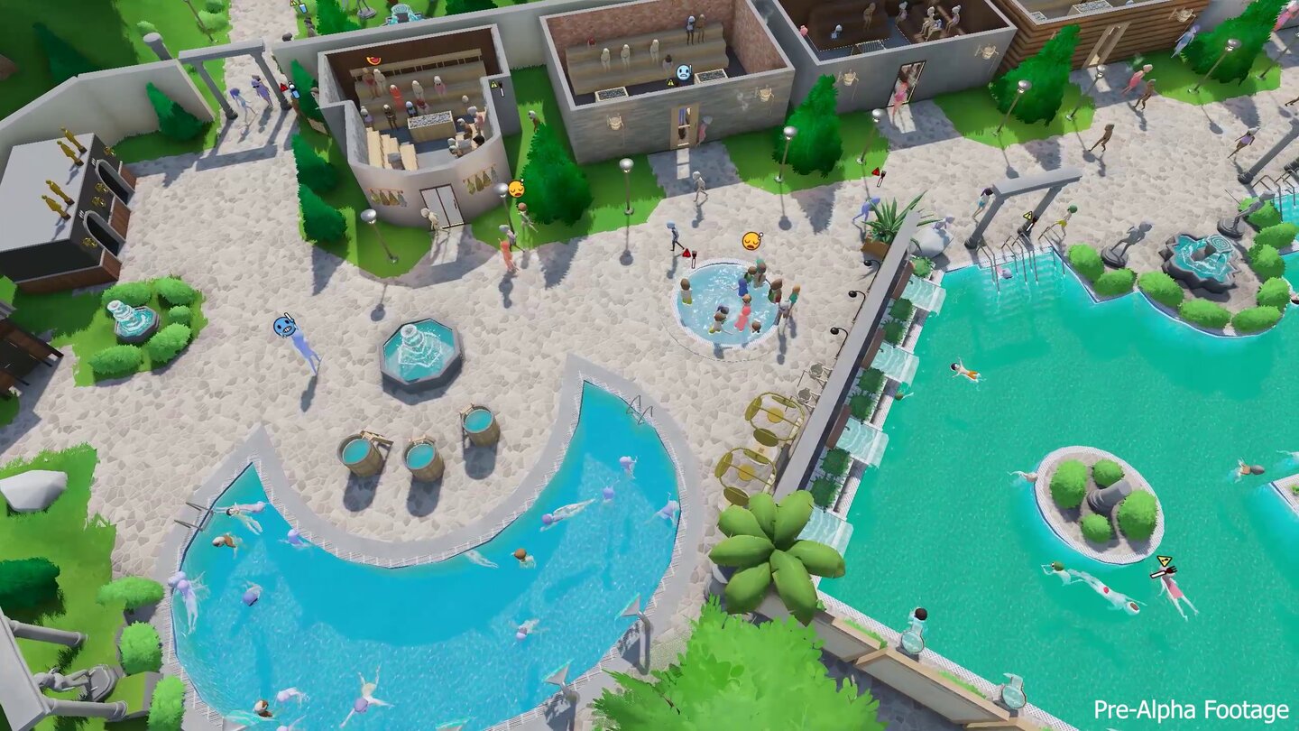 Aquapark Tycoon - Screenshot