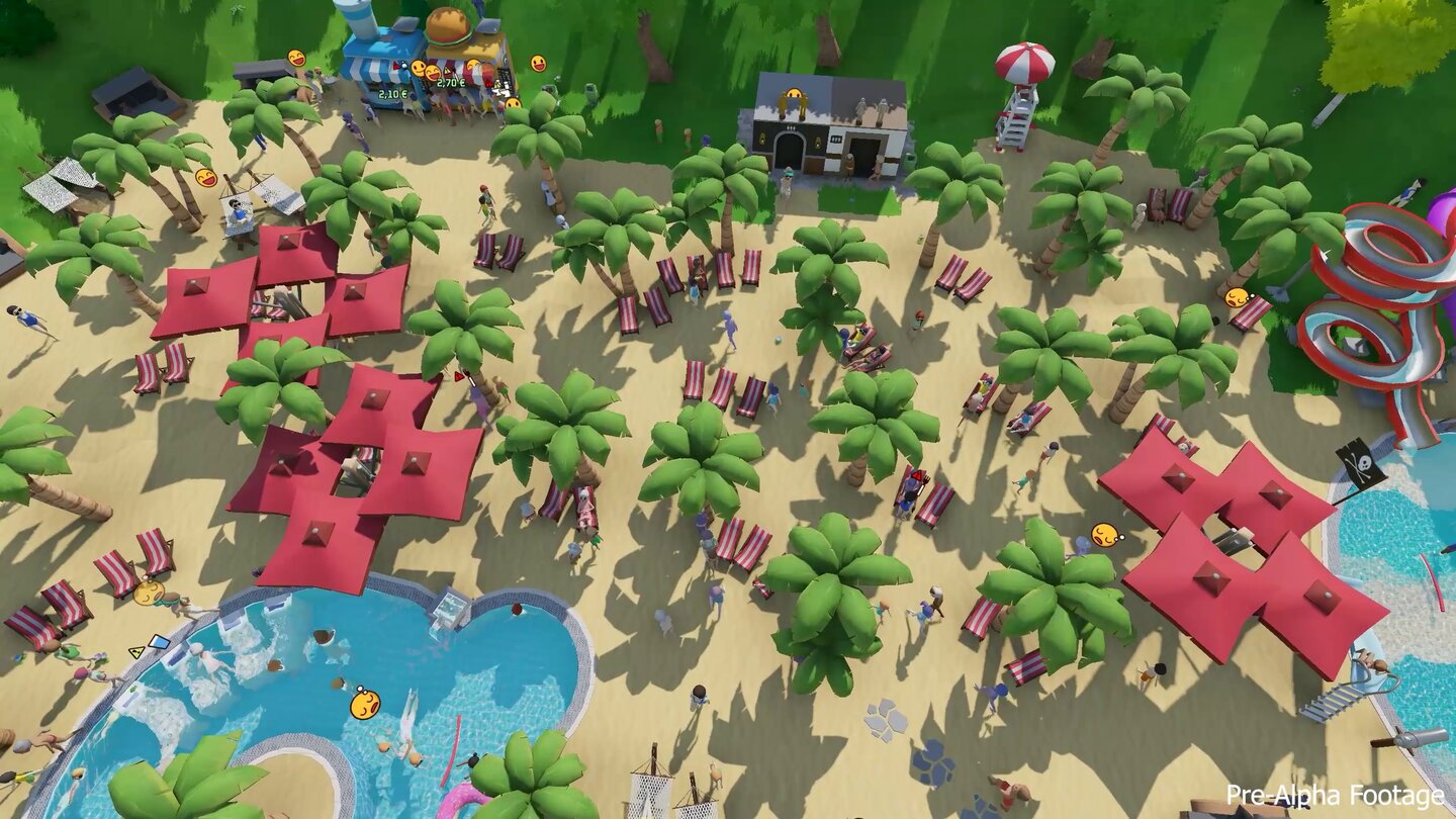 Aquapark Tycoon - Screenshot