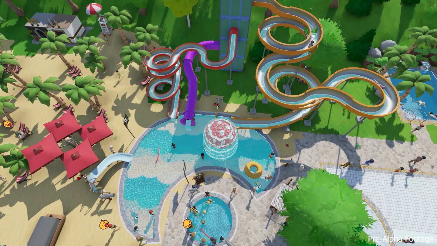 Aquapark Tycoon - Screenshot