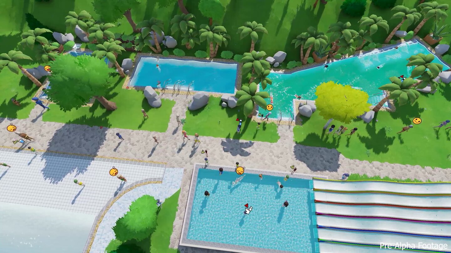 Aquapark Tycoon - Screenshot