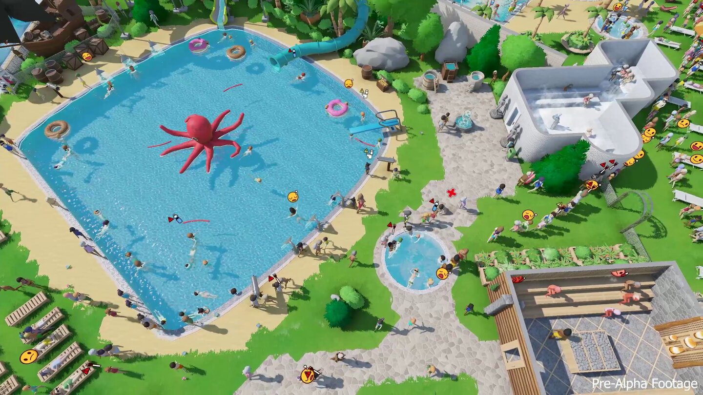 Aquapark Tycoon - Screenshot