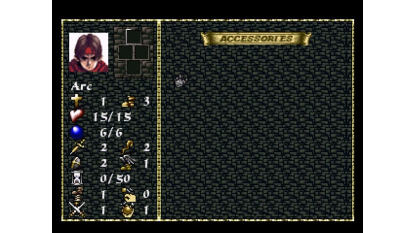 Arc the Lad: This screen appears only before battles