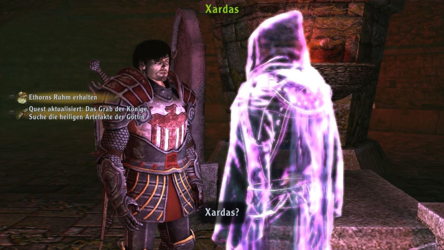 Arcania: Fall of SetarrifWo ist Xardas? Nee, Spaß beiseite, dem Kuttenträger begegnen Sie gegen Ende des Addons.