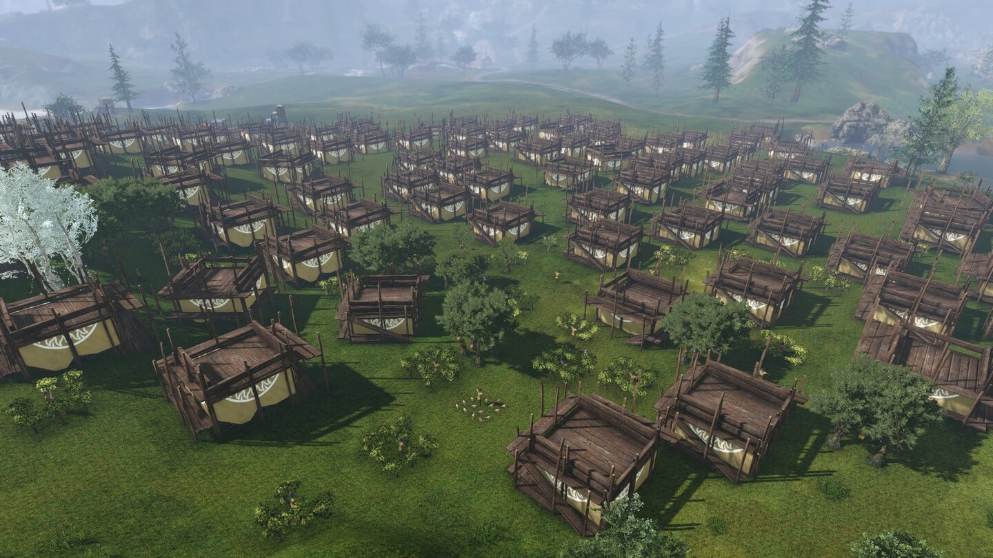 ArcheAgeKaum 12 Stunden ist ArcheAge gestartet, da sind die Housing-Gebiete rammelvoll. Nicht einmal einen kleinen Garten kann man platzieren.