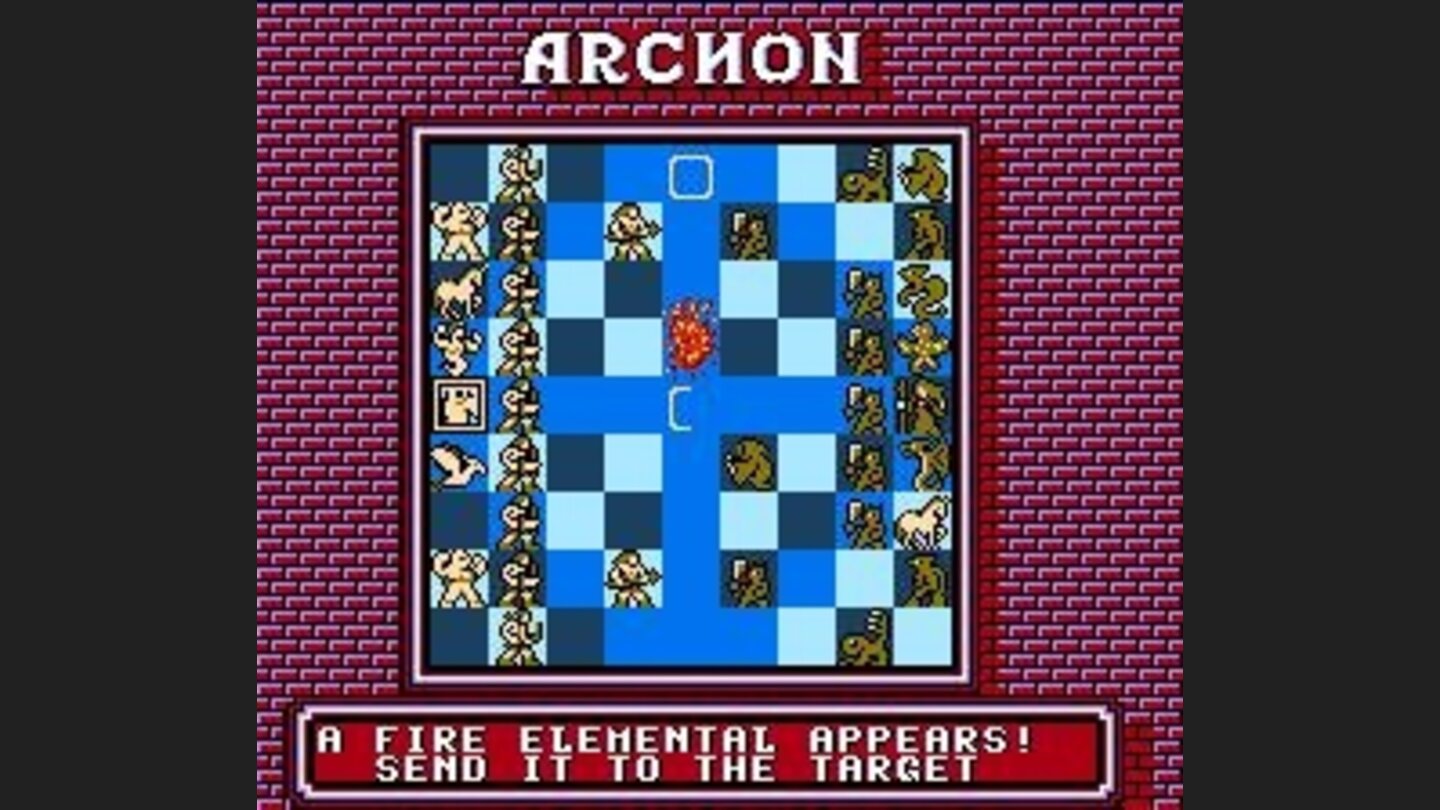 The wizard summons a fire elemental, use it to attack one of the monsters of the dark side