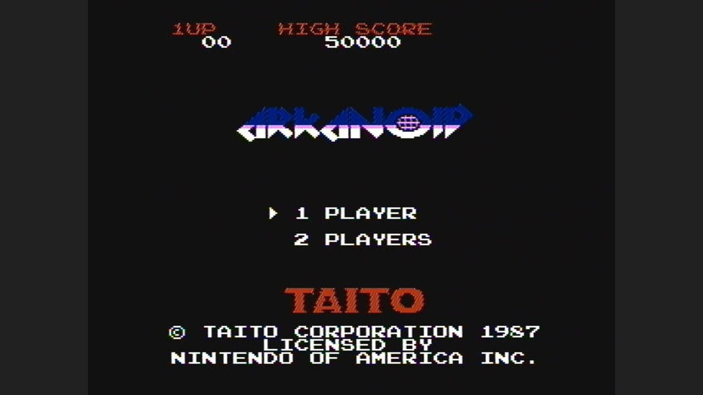 Title screen