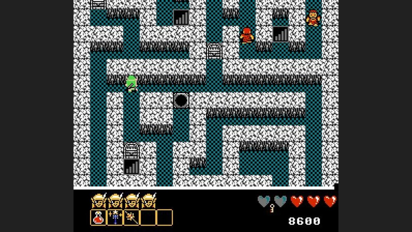 At a later stage with what appears to be multiple exits.