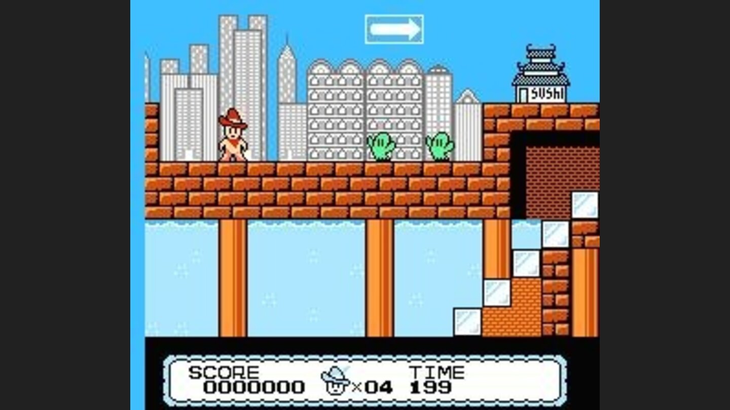 Those green things will kill you with one hit