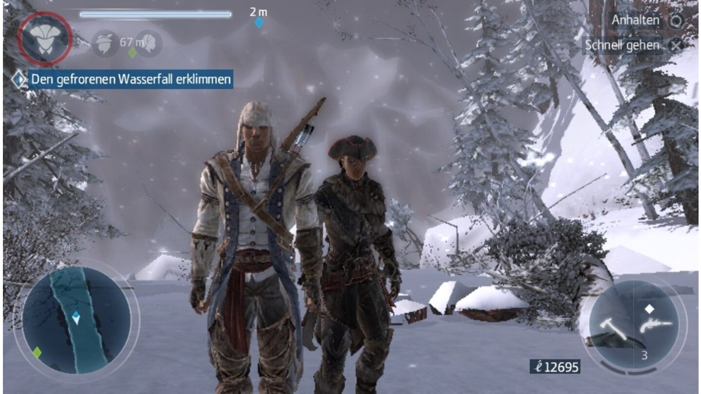 Assassin's Creed 3: LiberationIn einem kurzen Abschnitt des Spiels trefft ihr auf den Halbindianer Connor aus Assassin's Creed 3.