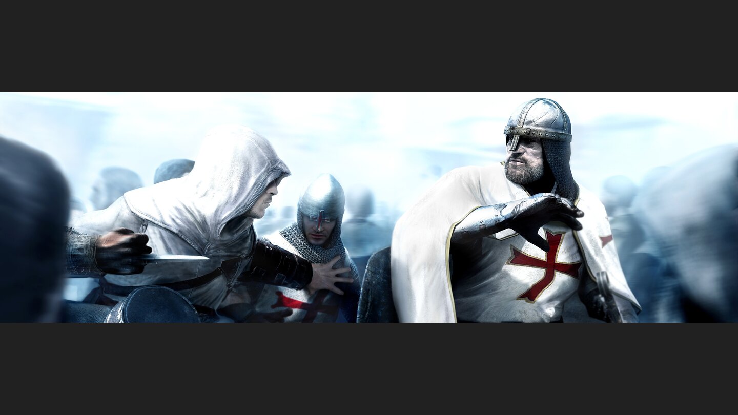 » Dualscreen-Wallpaper zu Assassins Creed herunterladen
