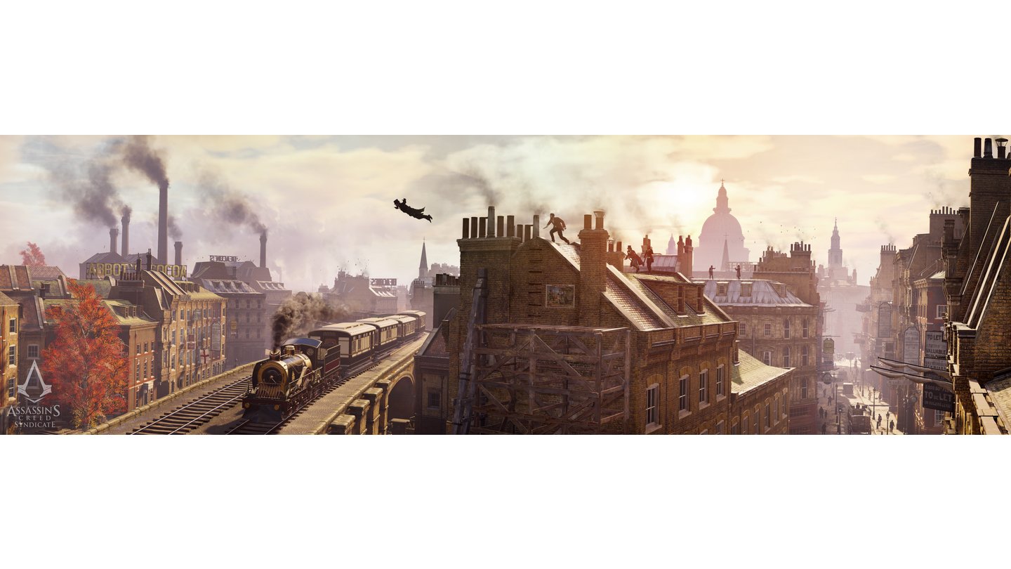 Assassin's Creed SyndicateFeinde haben dazugelernt und werden uns selbst auf Dächern hartnäckig verfolgen.