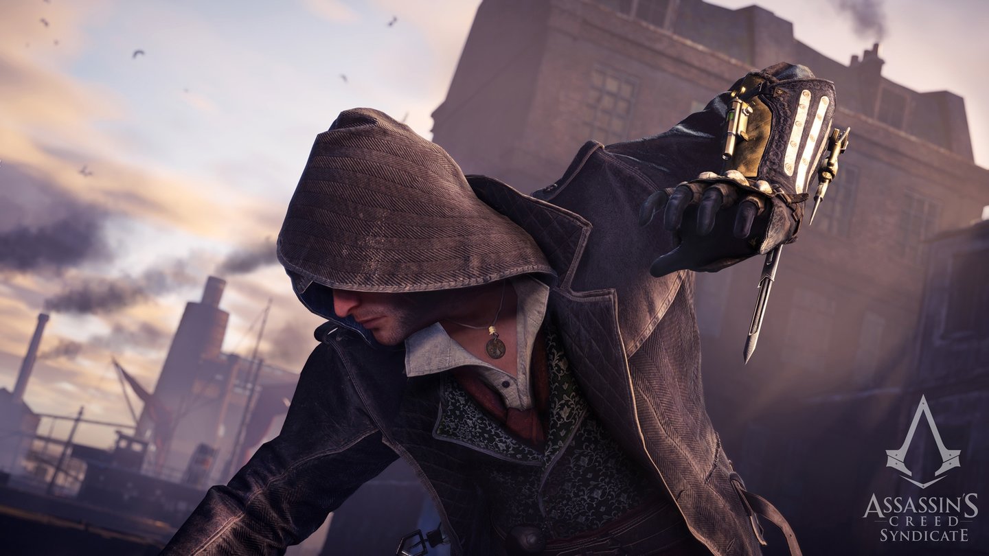 Assassin's Creed SyndicateDer Handschuh ist das Schweizer Taschenmesser des Assassinen. Phantomklingen, Giftpfeile und ein Greifhakenwerfer finden unter anderem darin Platz.