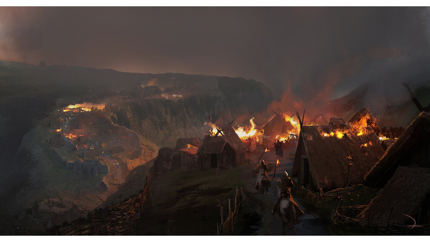 Assassin's Creed: ValhallaNicht nur in England wird geplündert. Auch in Norwegen haben Dörfer mit Angriffen zu rechnen.
