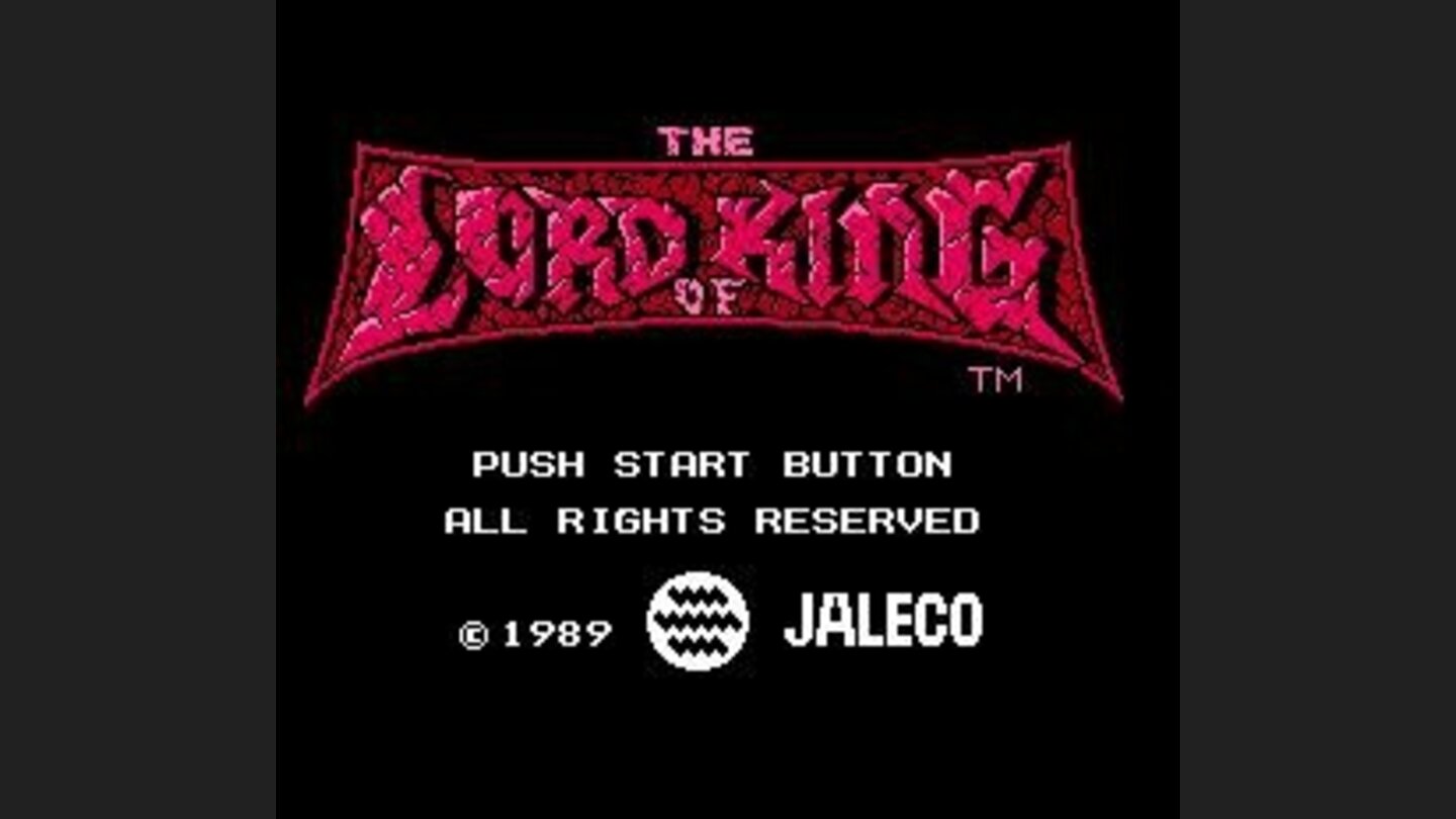 Japanese title screen