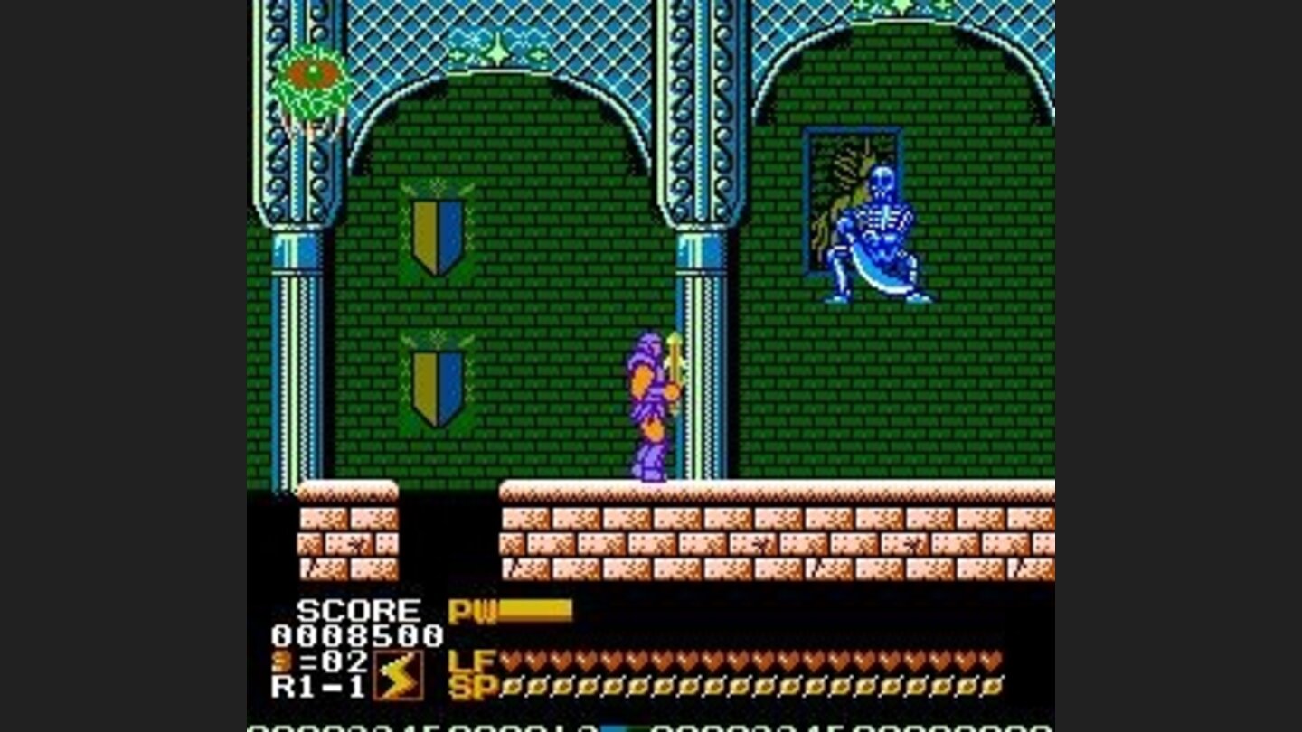 Defending yourself from boney enemies