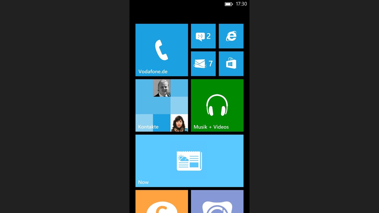 Windows Phone 8 auf dem Samsung Ativ S