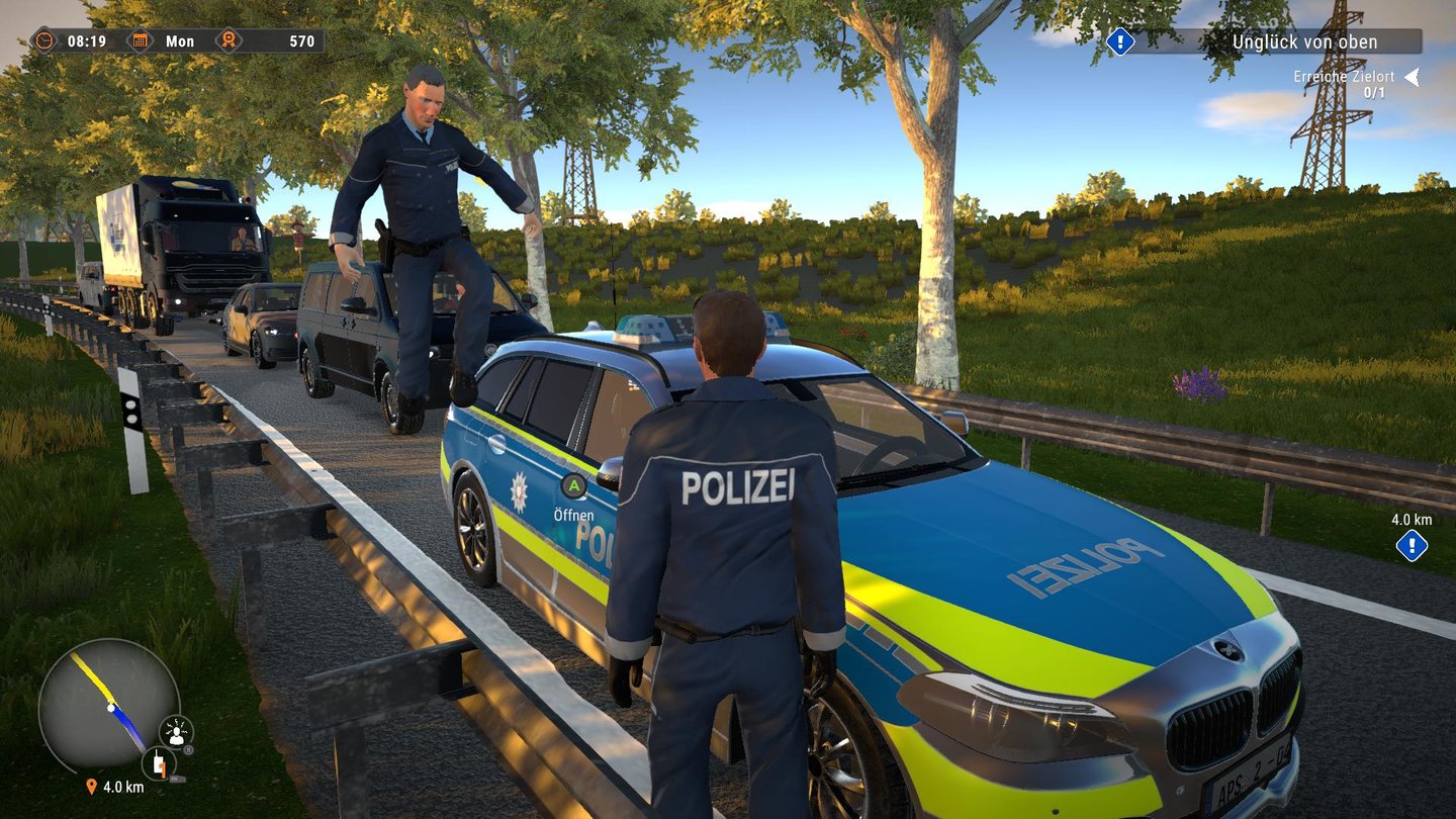 Autobahnpolizei Simulator 2Polizeibeamte stehen sehr auf schnelle Autos.