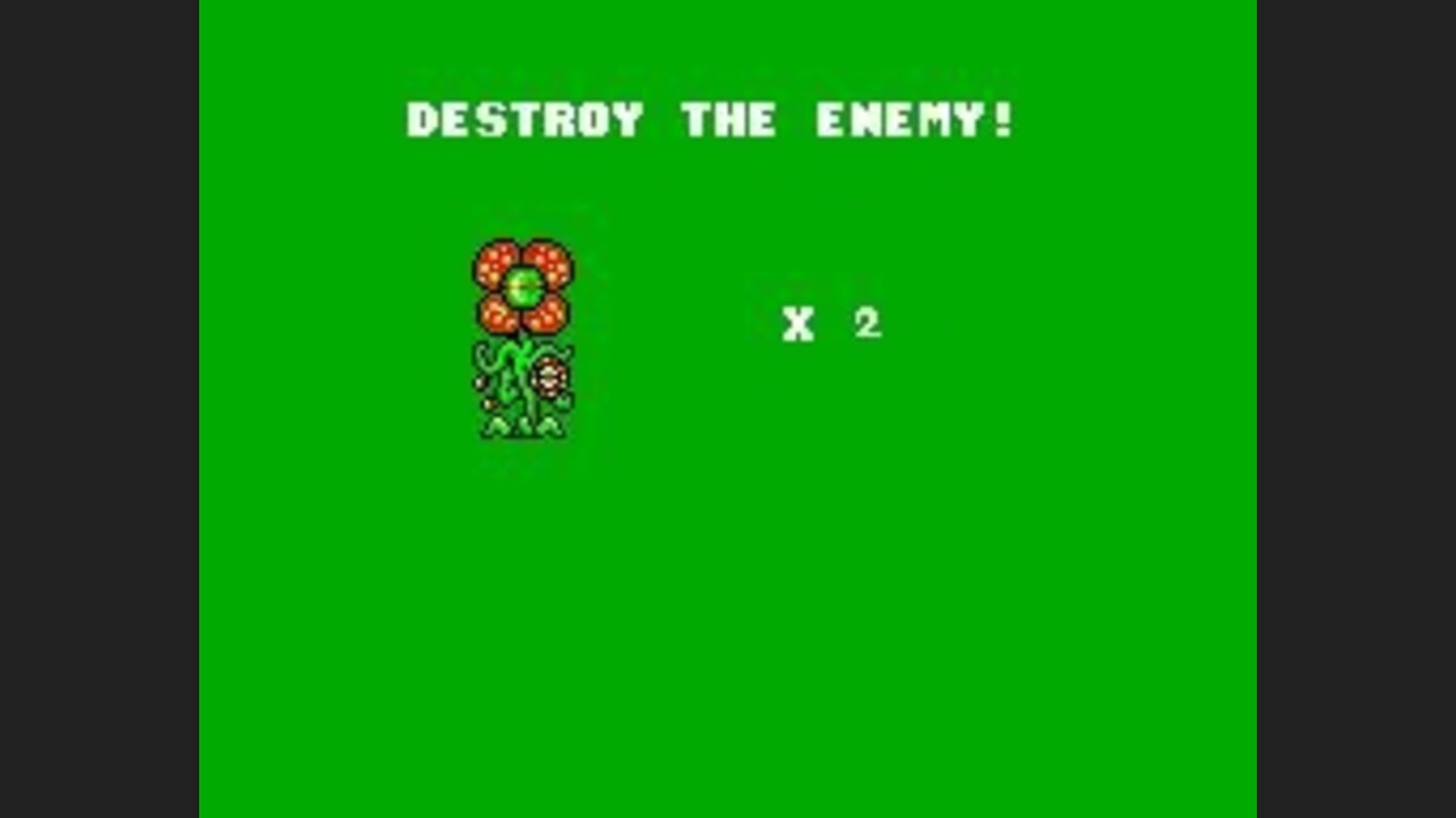 The screen tells you your enemy target