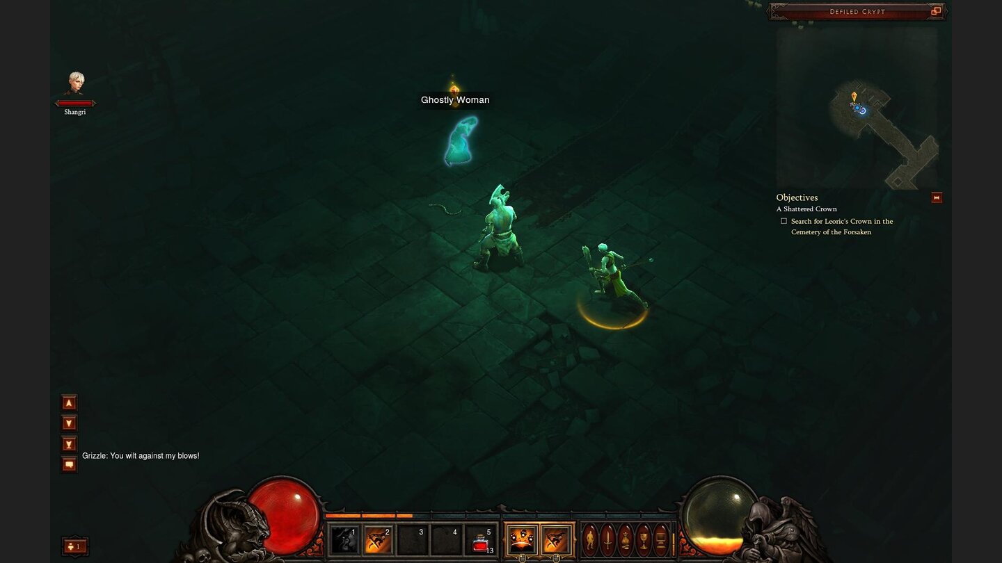 Diablo 3 Beta-PlaythroughIn den Dungeons sind immer wieder zufällige Quests verteilt.