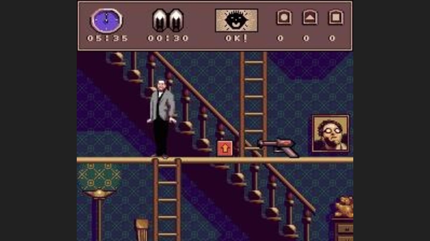 The red cubes will force the baby to climb up or down.