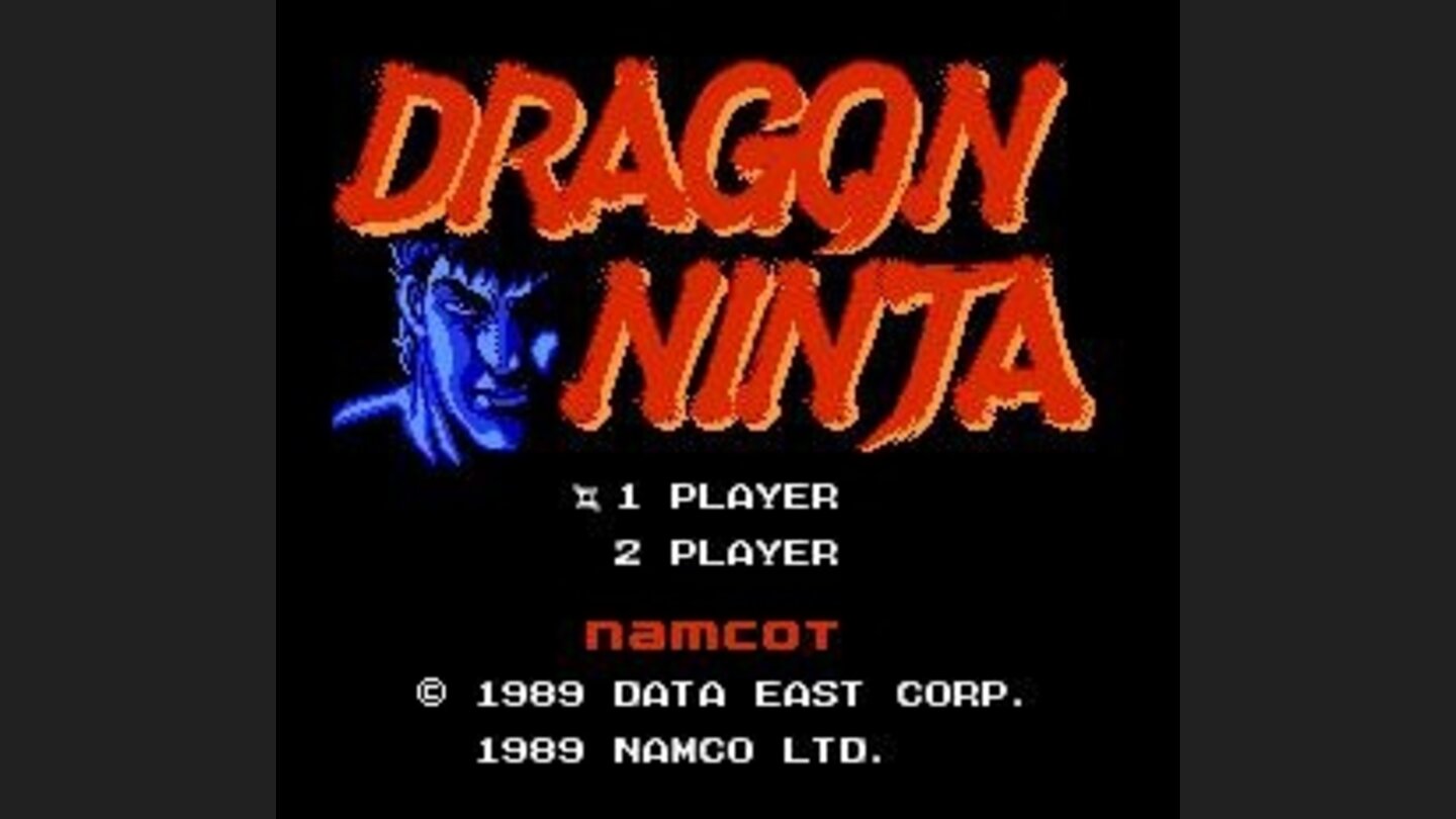 Japanese title screen