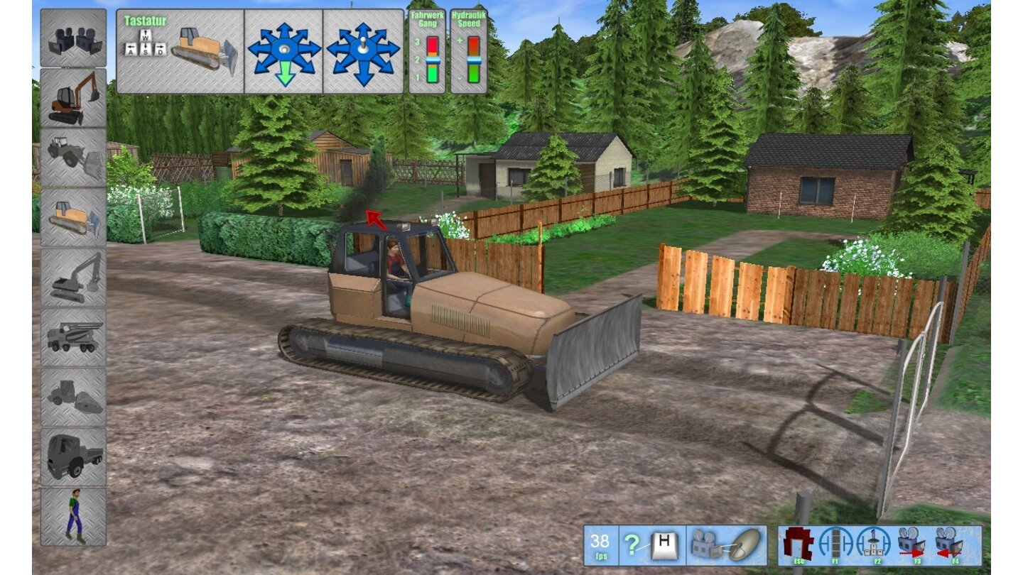 Bagger-Simulator 2011PC-Screenshots aus der Test-Version.