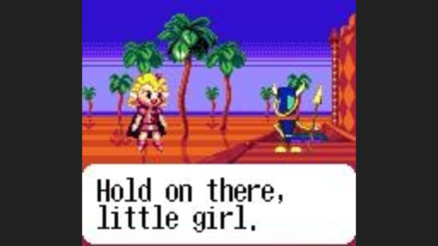 A weird looking opponent