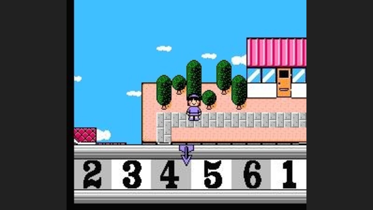 The indicator will stop on one of the numbers