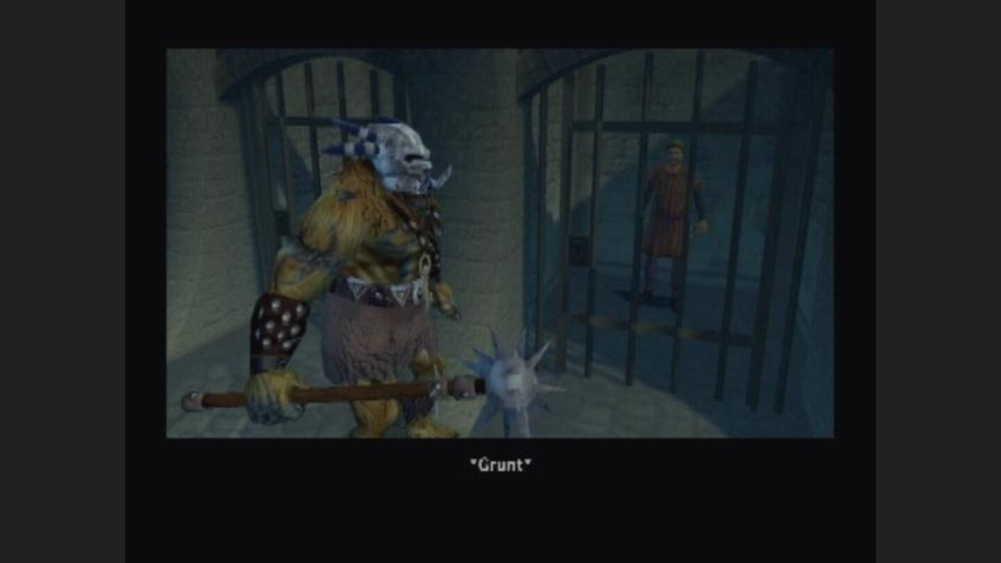 Not the greatest of conversationalists. Most of the cut scenes are handled in the in-game engine.