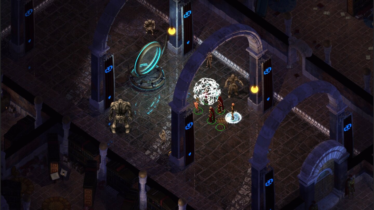 Baldurs Gate SagaDie Wachende Feste ist eine einzige Herausforderung. Im Keller der Festung wartet der Dämonenfürst Demogorgon auf uns.