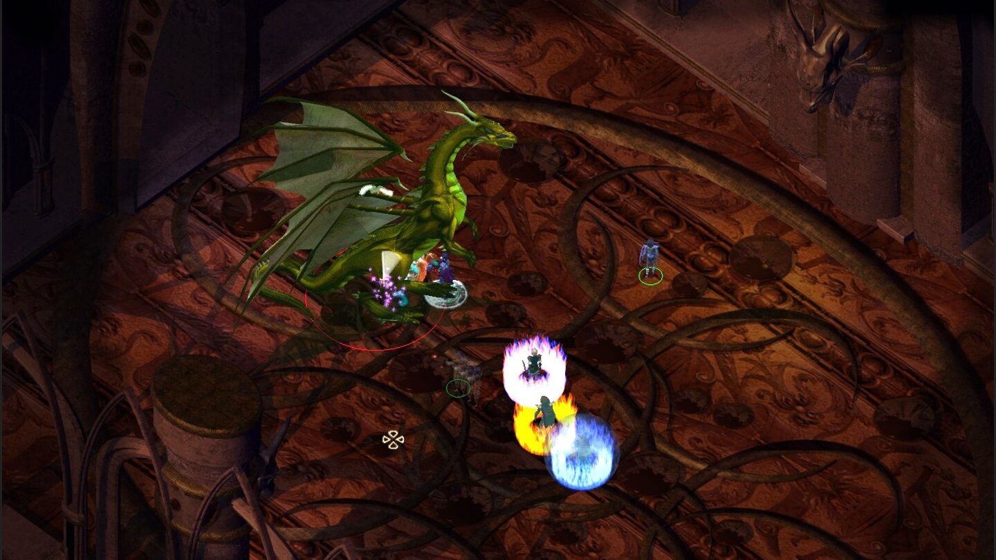 Baldurs Gate SagaDieser Drache ist »nur« der Sohn der Bhaalbrut. An ihm vorbeizukommen, ist aber ein echtes Problem.