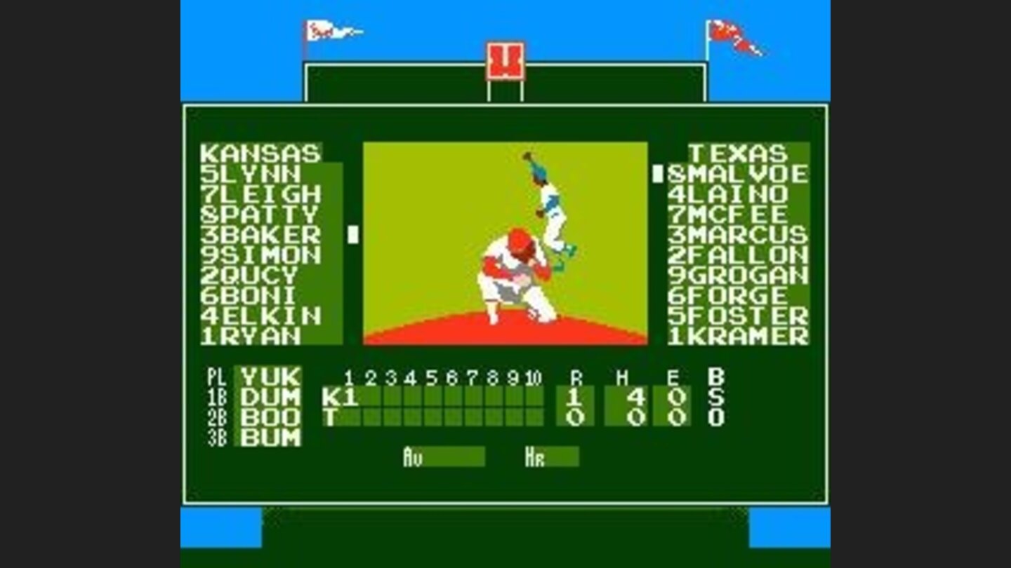 Bases Loaded NES