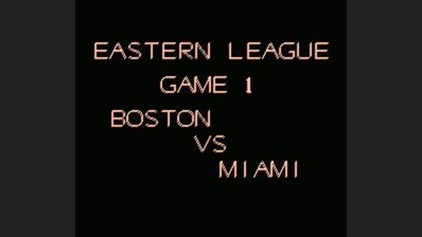 Boston Vs. Miami