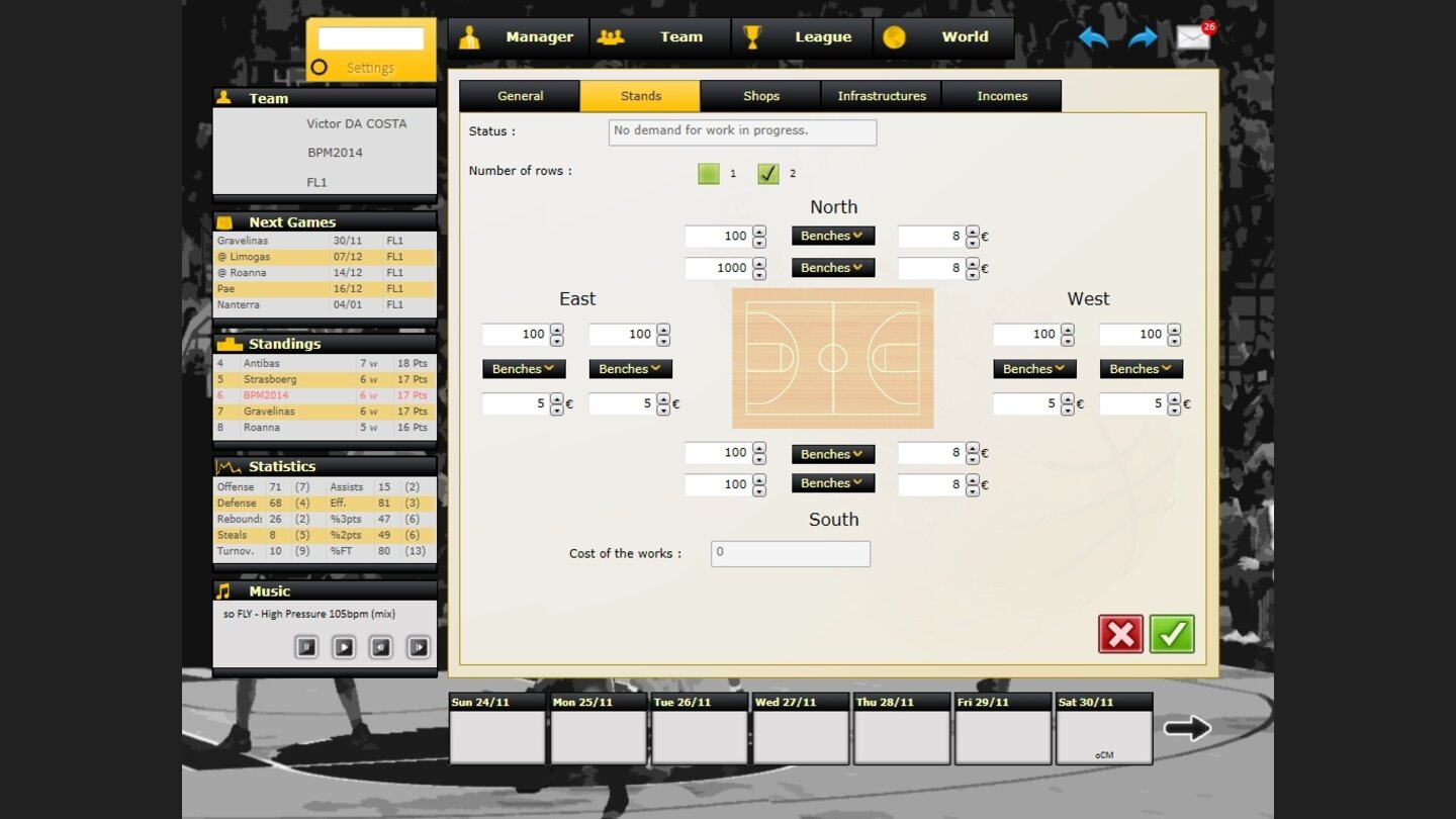 Basketball Pro Management 2014