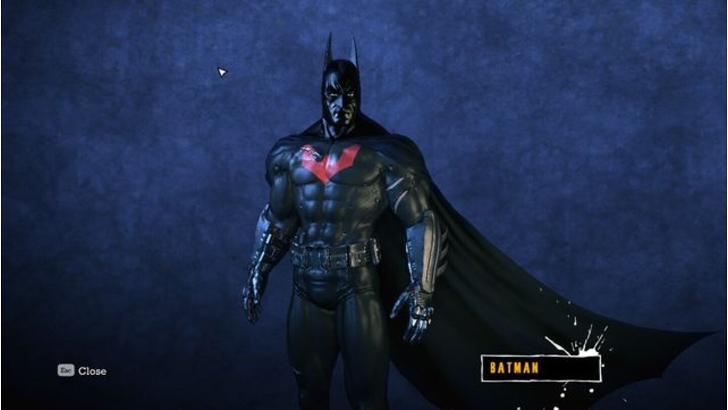 Batman: Arkham Asylum - Mod-Kostüme im Bild