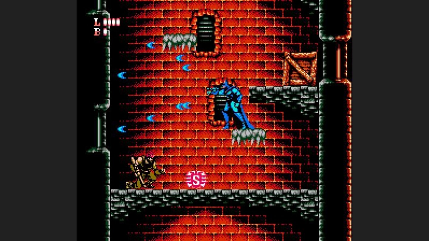 Batman shooting wildly at an opponent