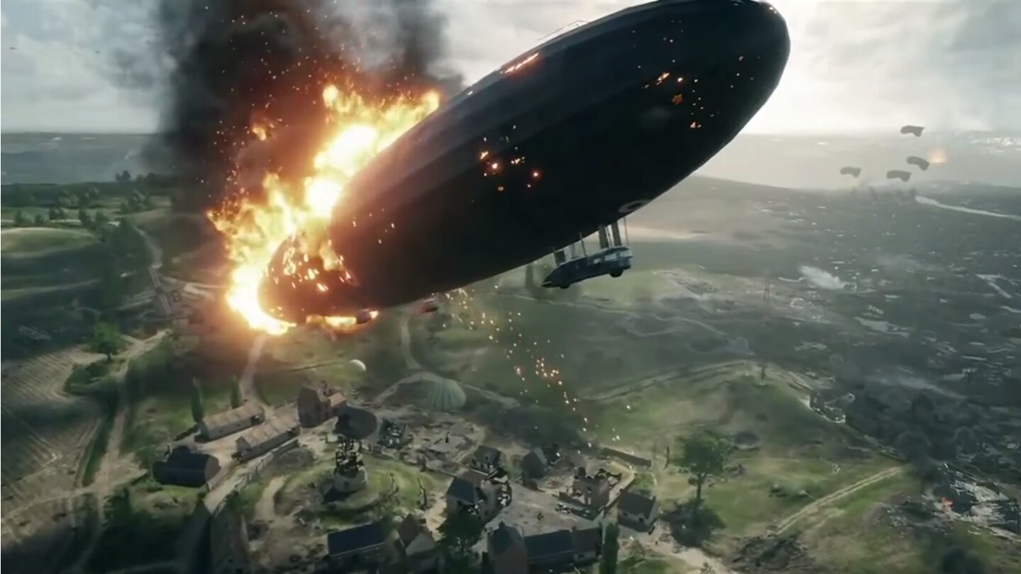 Battlefield 1 - Explosionen