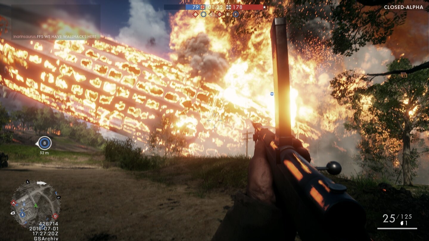 Battlefield 1 - Explosionen