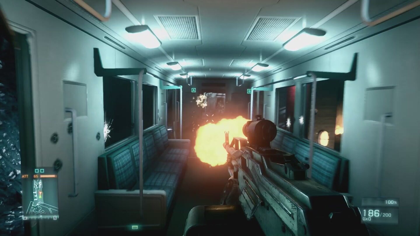 Battlefield 3 - Screenshots von der Mehrspieler-Karte Operation Metro (Quelle: E3-Trailer)