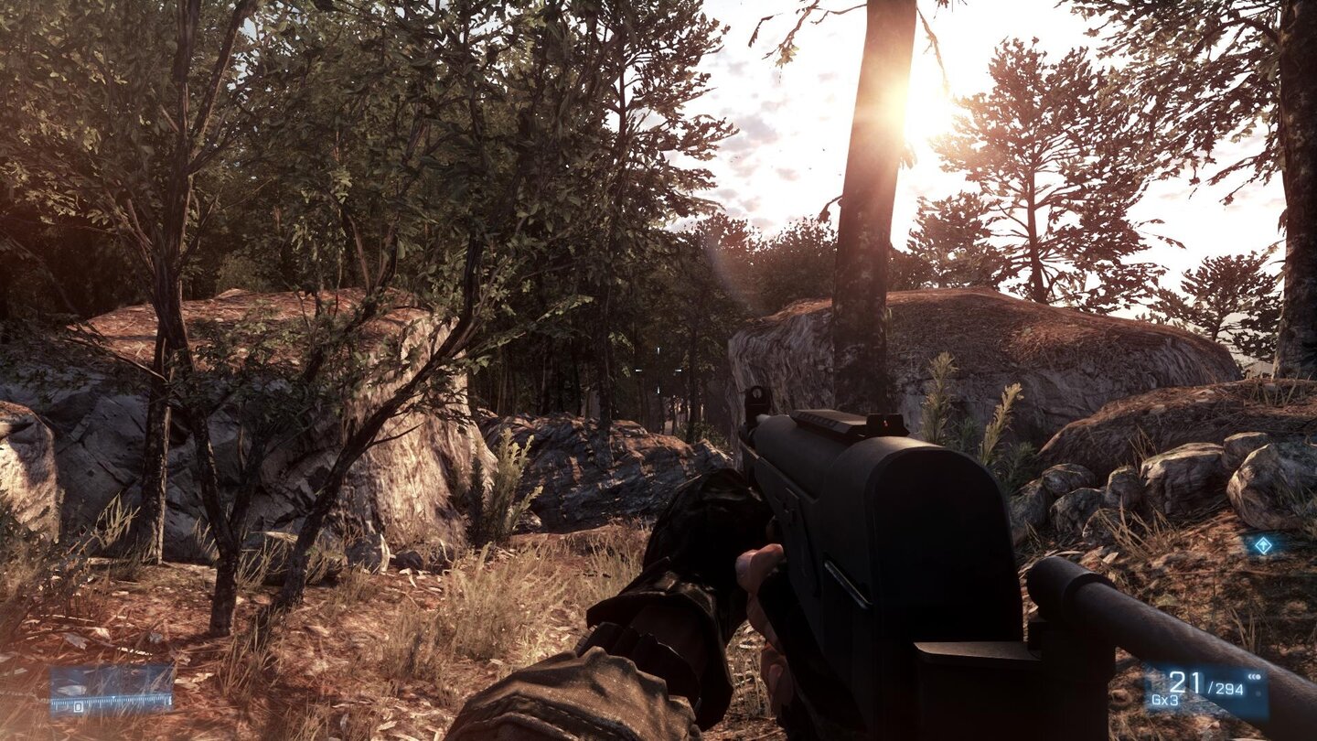 Battlefield 3Mit der Frostbite-Engine v2.0 setzt DICE neue Maßstäbe bei der dynamischen Beleuchtung.