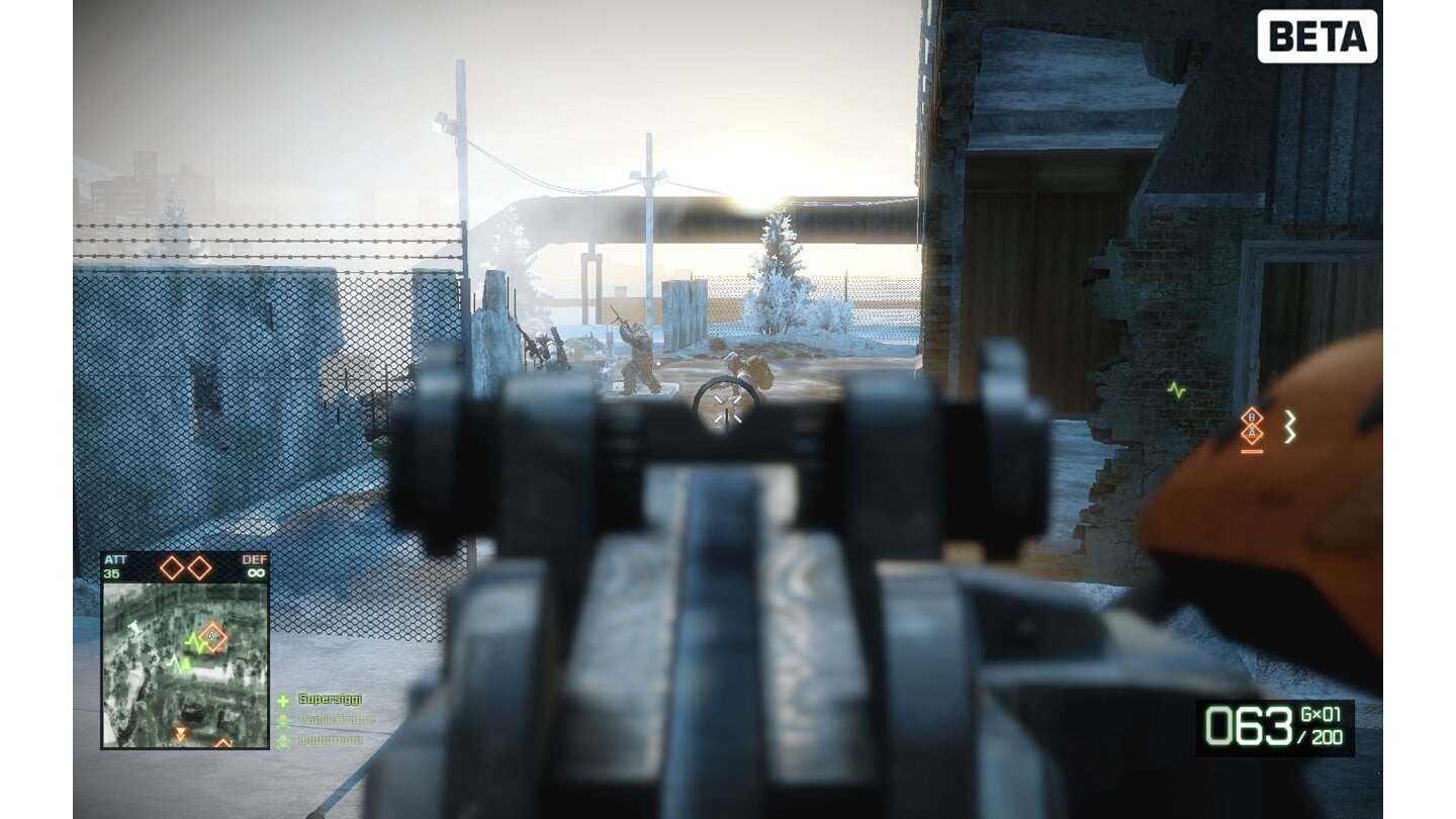 Battlefield: Bad Company 2 - PC-Beta im Bild