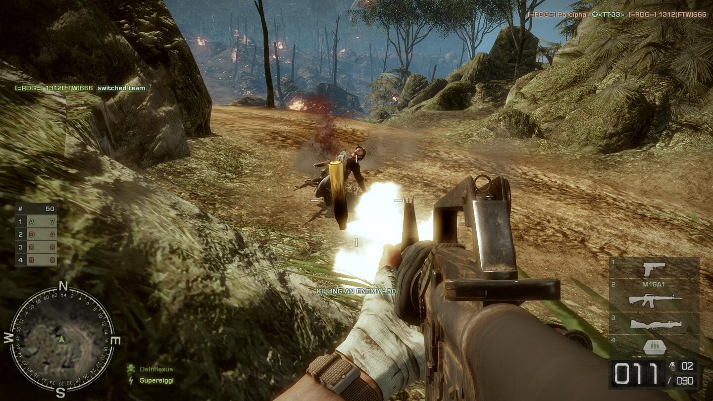 Bad Company 2: VietnamPC-Screenshots aus der Testversion