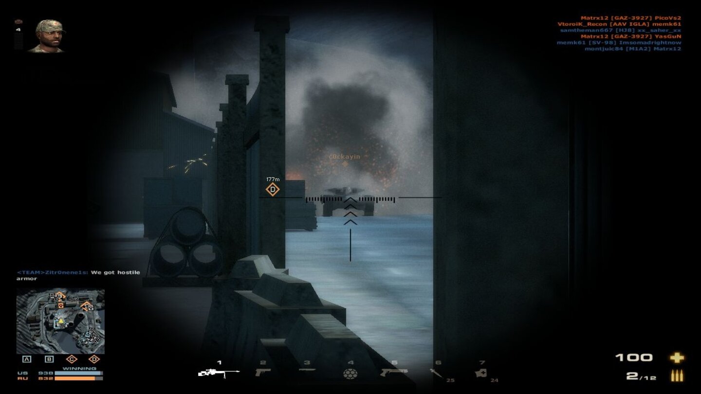 Battlefield Play4FreeMit der Sniper-Büchse können wir zwar nur schwer Panzer erledigen, zugucken geht aber super.