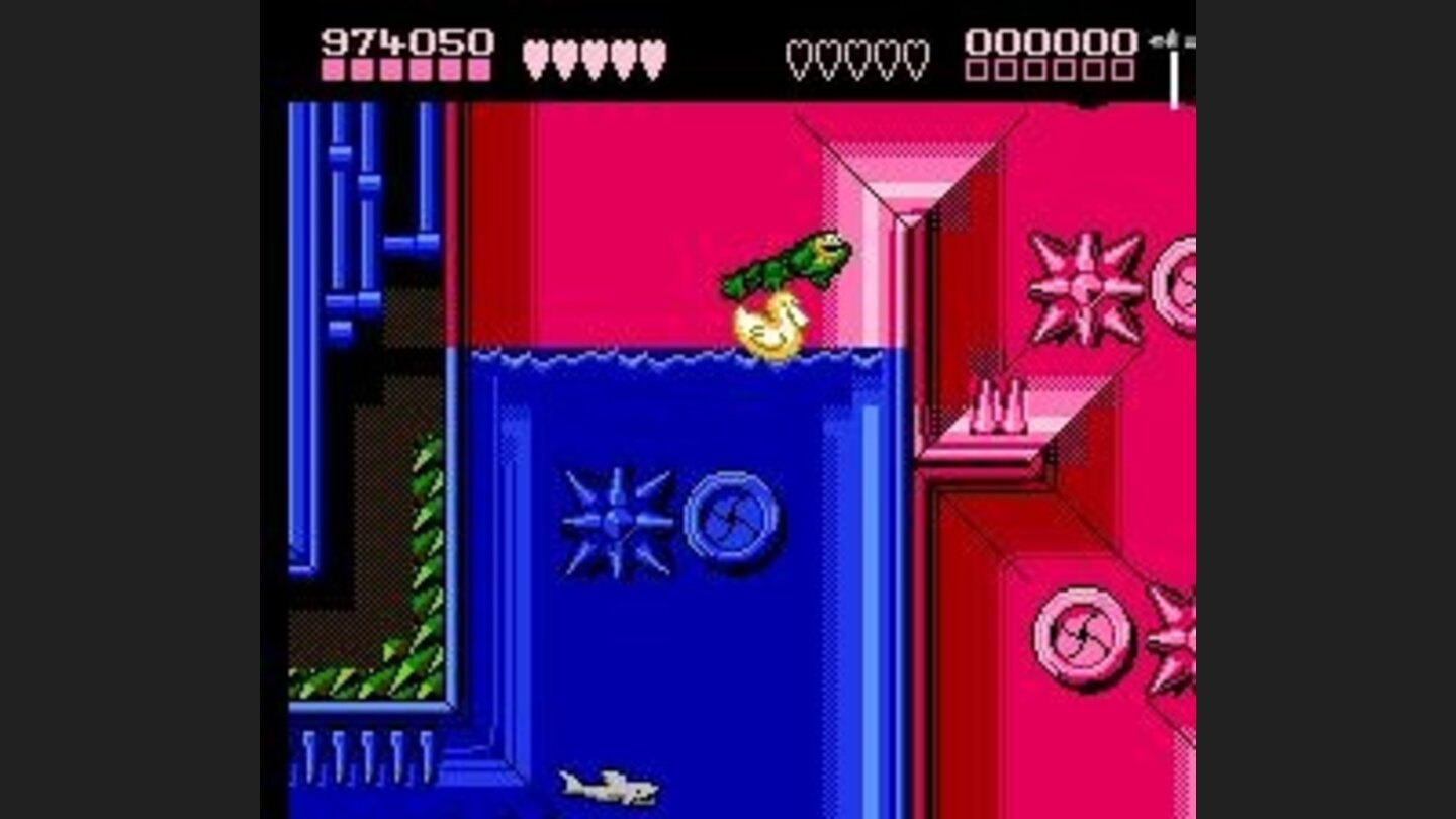 Face sharks, piranhas, and the most deadly of aquatic adversaries, the rubber ducky!